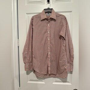 Turnbull & Asser Made in England Men’s Long Sleeved Shirt Size 15 1/2-39cm